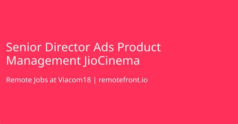 viacom remote jobs